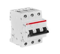 Interruptor de sobrecorriente 3P C 16A 6kA AC 2CDS253025R0164