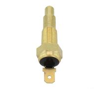 Interruptor de temperatura del ventilador eléctrico 1/8 pulgadas NPT latón negro para coche radiador bloque motor agua aceite refrigerante líquido refrigerante 210°F a 145°F de la industria marina
