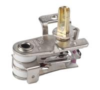 Interruptor de termostato de horno eléctrico, controlador de temperatura | Reemplaza los interruptores de temperatura de la cocina defectuosos con este termostato de horno de metal para un control