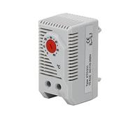 Interruptor de Termostato Mecánico,0-60 ℃ Controlador Temperatura Normalmente Eléctrico Compacto Ajustable para Filtro Calentador Ventilador Equipo Refrigeración Otro Dispositivo Señal(KTO011)