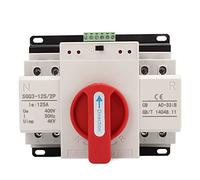 Interruptor de Transferencia Automática de Doble Potencia, Controlador de Palanca del Interruptor de Cambio del Generador(2P 125A 400V)