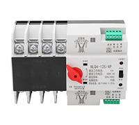 Interruptor de Transferencia de Energía, Interruptor de Transferencia Automática Compacto con 1 Manual de Usuario del Ingeniero para Fábrica (63A)