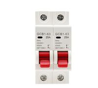 Interruptor de transferencia manual de potencia dual 1P 2P Disyuntor doméstico 220 V MCB 50 HZ/60 HZ 400~6 A 10 A 16 A 20 A 25 A 32 A 40 A 50 A 63 A(LC57H380+LCDA357H,40A)