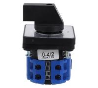 Interruptor de Transferencia Rotatorio de PC Lw26-20 20a para Energía | Interruptor Trifasico, Regulación de Voltaje Estable, Resistente a Alta Temperatura, Conmutador Rotativo