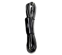 Interruptor de un polo, 2 A/250 V, con cable de conexión de 2 metros, para instalaciones domésticas