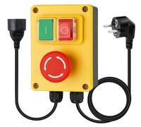 Interruptor de un polo para encendido/apagado, 250 V, 16 A, interruptor de seguridad