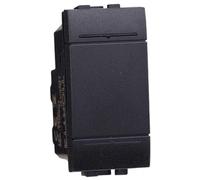Interruptor de un polo para encendido y apagado, 1P 16A - Interruptor para enchufes de pared - Compatible con Living - 1 unidad -