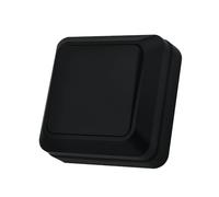 Interruptor de vaivén, interruptor de pared negro de 1 vía, interruptor mecánico de pared 86 mm, interruptor estándar 10 Amp, 250 V
