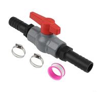 Interruptor de válvula de bola del tanque de agua, conector de manguera de cubo, adaptador de válvula de conexión de grifo de