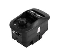 Interruptor de ventana eléctrico con botón de control de ventana, accesorio de coche para 206 OEM 6554.WA para interruptor de ventana 206 + interruptor de espejo convertible de 206
