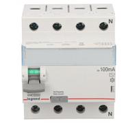 Interruptor diferencial 4P 25A 0,1A, tipo AC, modelo P304 TX3, número de artículo 411717