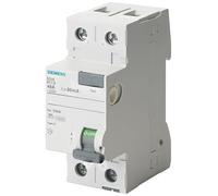 INTERRUPTOR DIFERENCIAL 5SV, 70MM, CLASE AC, 2 POLOS, 40A, 30MA
