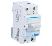 Interruptor diferencial con protección contra sobrecorriente B/6KA, 6A, 30mA, 2 polos, tipo CA