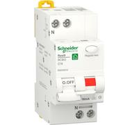 Interruptor diferencial de protección contra contactos indirectos, 1P+N, 16A, curva C, 6000A, 30mA, tipo A
