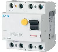 Interruptor diferencial Eaton tipo A/S, 10 kA, 63 A, 4 polos, 100 mA. Eaton PFIM-63/4/01-S/A-MW, 1 unidad.