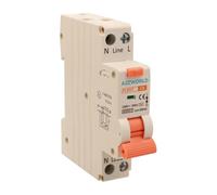 Interruptor diferencial magnetotérmico 1 módulo 6A C6, 1P+N 6kA 30mA 220V, RCBO Slim Tipo AC Curva C, Serie PL8HT Profesional