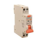 Interruptor diferencial magnetotérmico 1 módulo tipo A, 16 A C16, RCBO Slim 1P+N 6 kA 30 mA 220 V, curva C, serie PL8HT profesional