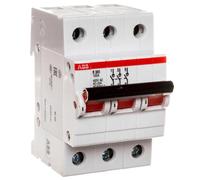 Interruptor diferencial modular de 100A, 3 polos, modelo E203/100A, referencia 2CDE283001R0100