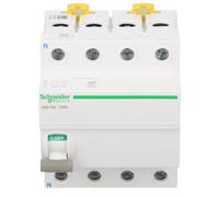 Interruptor diferencial modular de 100A, 4 polos, serie iSW-NA (con posibilidad de disparo remoto), referencia A9S70790