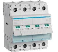 Interruptor diferencial modular de 40A y 4 polos, modelo SBN440