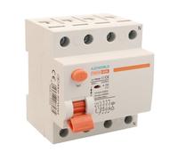 Interruptor diferencial puro, salvavidas trifásico tipo A 63A, RCCB 3P+N 10kA 30mA 380V, 4 módulos DIN, serie PR8HM electromagnética, certificado IEC61008-1