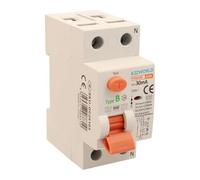 Interruptor diferencial puro tipo B, salvavidas Type B 63A, RCCB 1P + N 10kA 30mA 220V, 2 módulos DIN, serie PR8HM electromagnética, certificado IEC61008-1