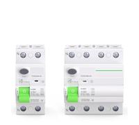 Interruptor Diferencial RCD RCCB Tipo B, Interruptor Diferencial De Corriente Residual, EVSE 2P 4P CA 40 A 63 A 30 MA 100 MA 300 MA 10 KA, Carril DIN 230 V(25A,2 Pole 100mA)
