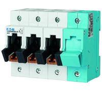 Interruptor-disyuntor de Eaton, serie Z-SLS/NEOZ, trifásico + neutro, modelos D01/D02, 63A, 400V AC, 1 unidad.