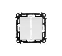 Interruptor doble blanco VALENA LIFE 752118