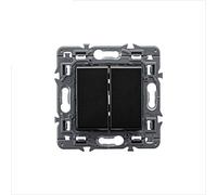 Interruptor doble Legrand 741444 serie Valena Next color dark