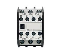 Interruptor electromagnético CJ20 serie AC 220 V 380 V 3P 25 A-400 A | Relé de contactor (CJ20-400A, 220V)
