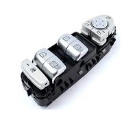 Interruptor Elevalunas Eléctrico Para Mercedes Para Benz Clase C W205 S205 X253 C200 C300 C350 C63 AMG Power Master Control De Ventana Interruptor Botón Consola 2059056811(Black)