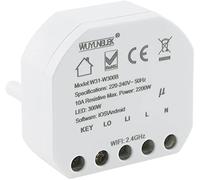 Interruptor empotrado wifi módulo 230 V 10 A interruptor empotrable App control Android/iOS/Alexa/Google compatible