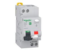 Interruptor de sobrecorriente diferencial EZ9D55616 LNen: 16A IDiff: 30mA Pol...