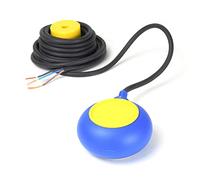 Interruptor Flotante PVC, conmutador avisador Alarma de Nivel de Agua con Cable de 5m 250V 16A