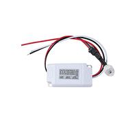 Interruptor fotoeléctrico de control de luz,Interruptor de célula fotoeléctrica para exteriores,Interruptor fotoeléctrico DC12V 24V AC220V,Sensor de retardo de luz crepuscular 25A 100W (24V)