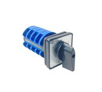 Interruptor giratorio de 3 posiciones LW8-20/4, 4 niveles, 20 A, selector levas cambio marchas