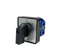 interruptor giratorio, Interruptor de leva rotativo 3 posiciones LW26-25/1M, 25 A, 1 polo(Only Switch 1 0 2)