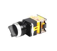 interruptor giratorio, Selector autoblocante LA38-20X3 de 22 mm, 1NO+, 3 posiciones, DPST