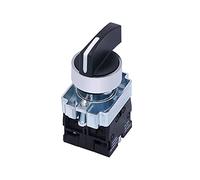 interruptor giratorio, Selector rotativo de 3 posiciones, 22 mm, 2, sin enclavamiento