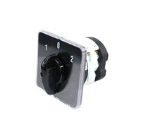 Interruptor giratorio universal de leva de cambio con selección de inversión de panel, SZL9-50/2, 50 A, CA 660 V, 3 posiciones, 2 polos, 8 tornillos
