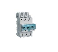 Interruptor Hager SLS, 3 polos, 80A, modelo HTS380E, para carril guía, sistema QuickConnect