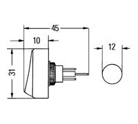 Interruptor HELLA 6EH007 946-001