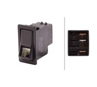 Hansa Mineralbrunnen Interruptor HELLA 6FH 004 570-121 basculante 5 conexiones, función confort