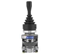 Interruptor Hka1-41Z02 De 1Pc Interruptor De Palanca De Mando Momentáneo De Retorno De 2 Posiciones Y 2No Para Campo De Seguridad De Automatización