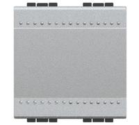 Interruptor iluminable2 módulosBTICINO Livinglight NT4001M2A Tech