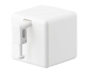 Interruptor inalámbrico con pulsador de botón inteligente para balancín tradicional, escenas de temporizador de control de voz, no requiere taladrar, color blanco de 1.3 pulgadas