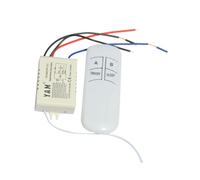 Interruptor InaláMbrico de Encendido/Apagado, 1 VíA, 220V, Interruptor de Control Remoto, Receptor, Transmisor, Controlador, LáMpara, Piezas de