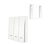 Interruptor inalámbrico MOES Tuya ZigBee, Interruptor Transmisor a Través de TUYA/Smart Life, Escenario de Automatización del hogar inteligente, 3 Gang