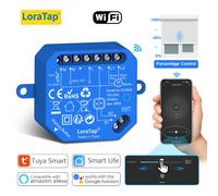 Interruptor inalámbrico para persianas enrollables, dispositivo para motores tubulares, Control remoto por aplicación Tuya Smart Life, asistente de Google 3 PACK